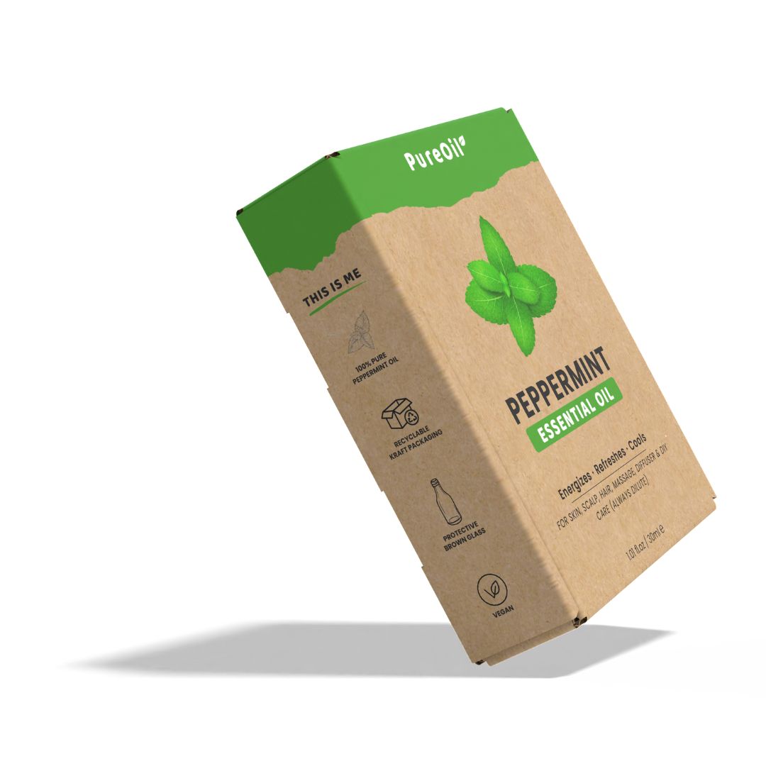 Pepermunt Olie (30ml) 100% Puur & Stoomgedestilleerd