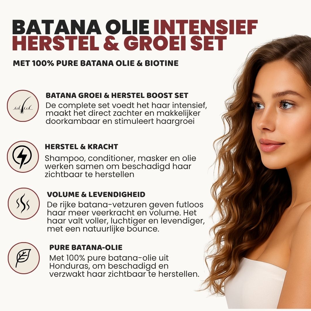 Batana Olie - Intensief Herstel & Groei Set