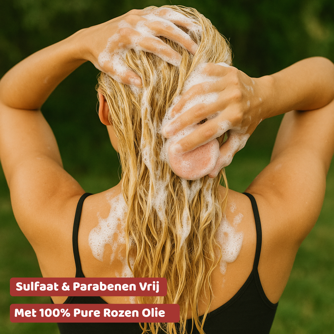 Rose Shampoo Bar - 100% Natuurlijk