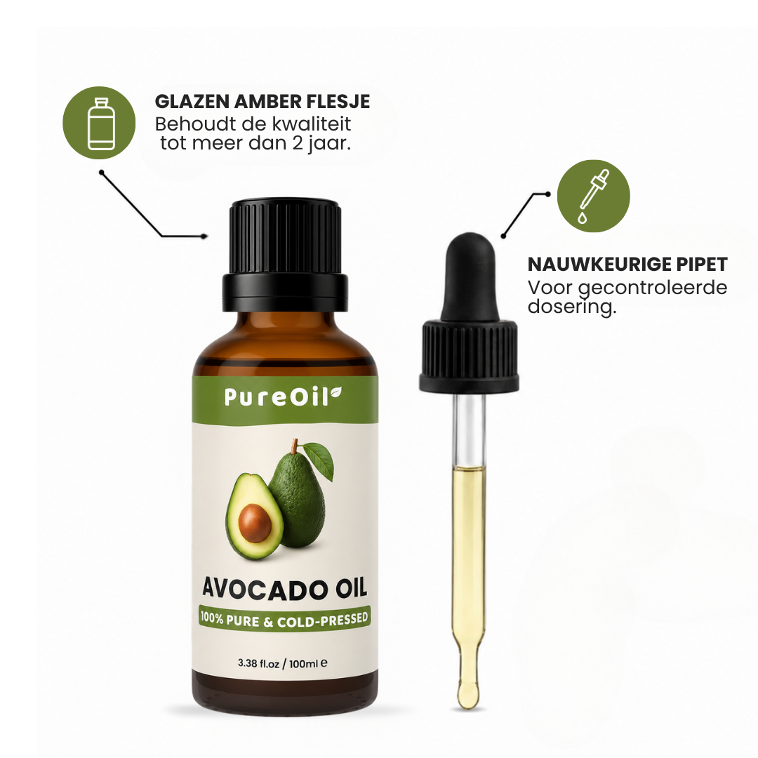 Avocado Olie – 100% Puur & Natuurlijk
