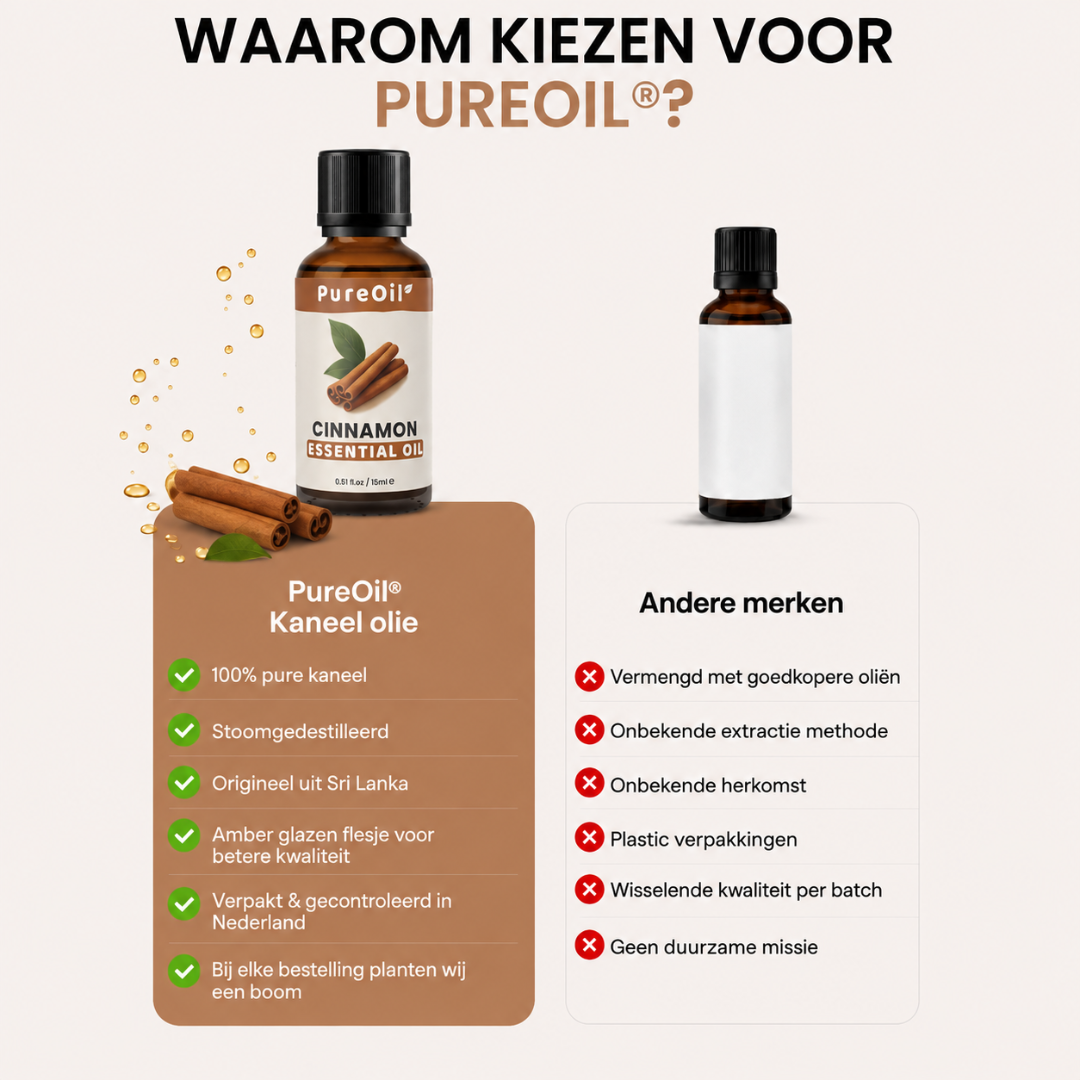 Cinnamon Essential Oil 100% Pure & Steam Distilled