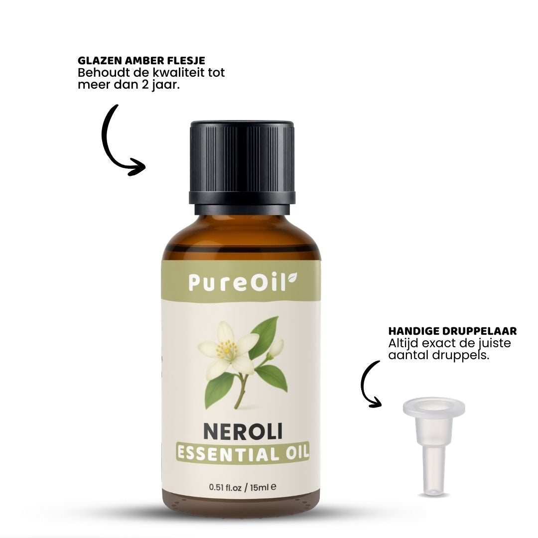 Neroli Etherische Olie 100% Puur & Stoomgedestilleerd