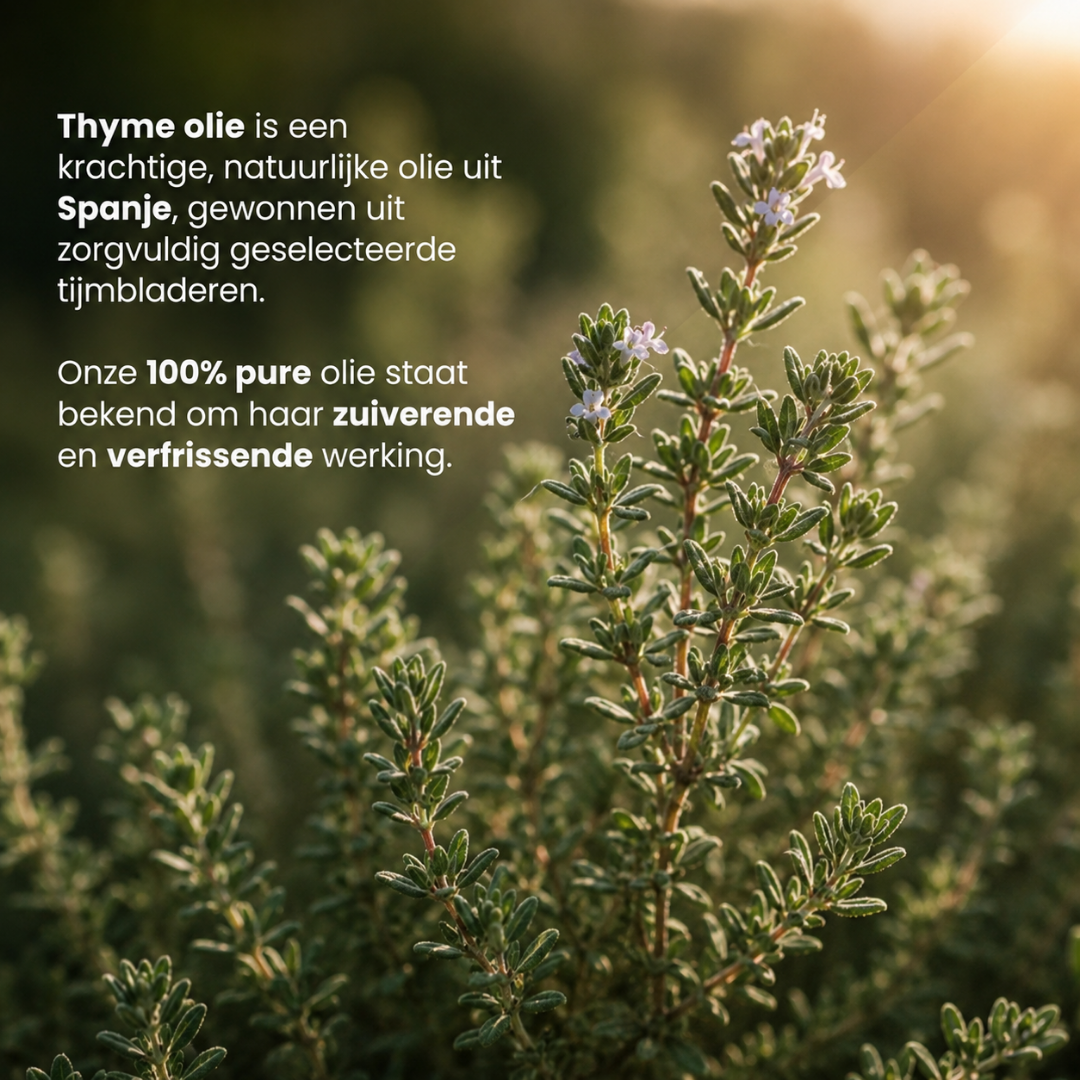 Huile Essentielle de Thym 100% Pure & Distillée à la Vapeur