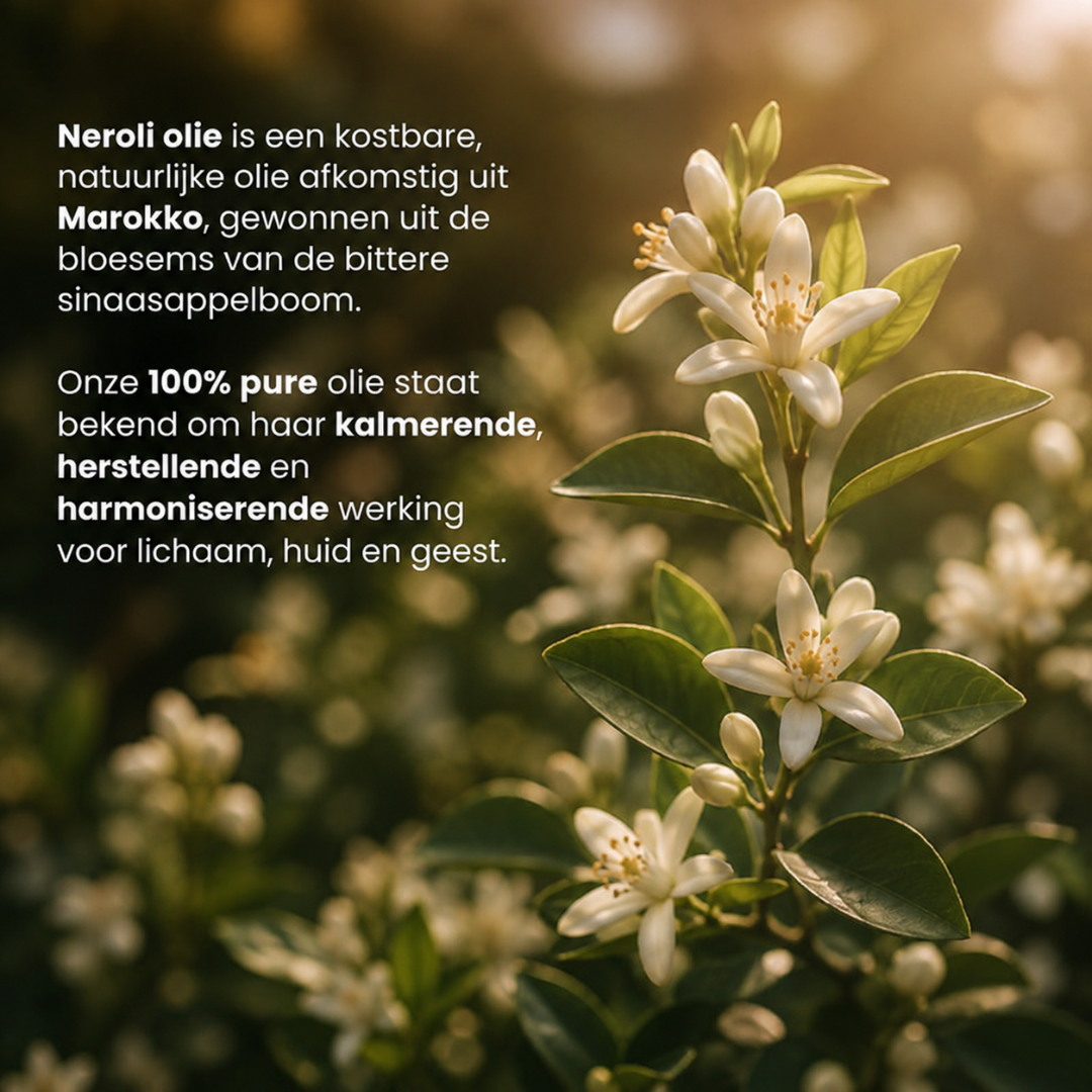 Huile Essentielle de Néroli 100% Pure & Distillée à la Vapeur
