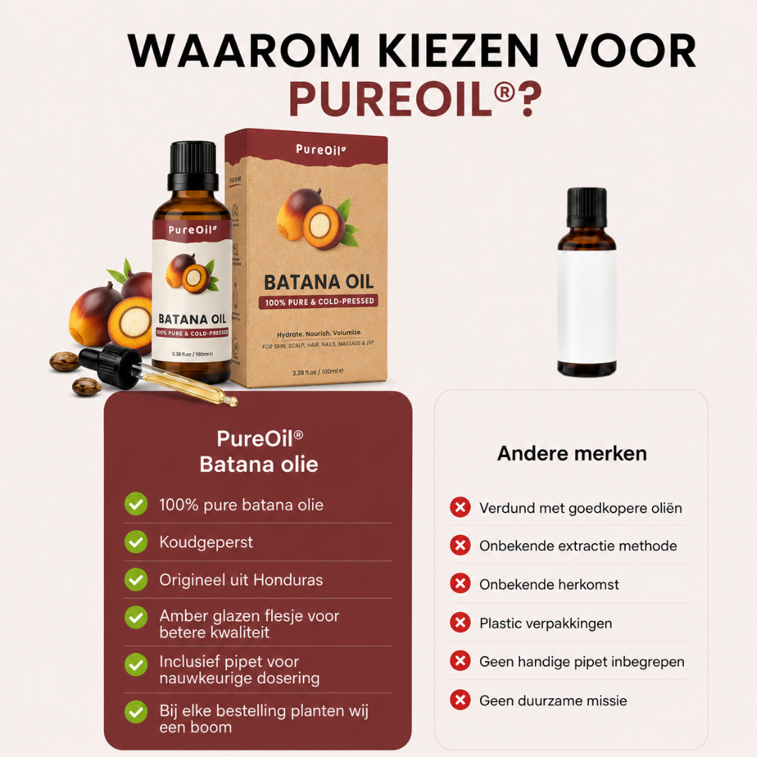Batana Olie 100% Puur & Koudgeperst