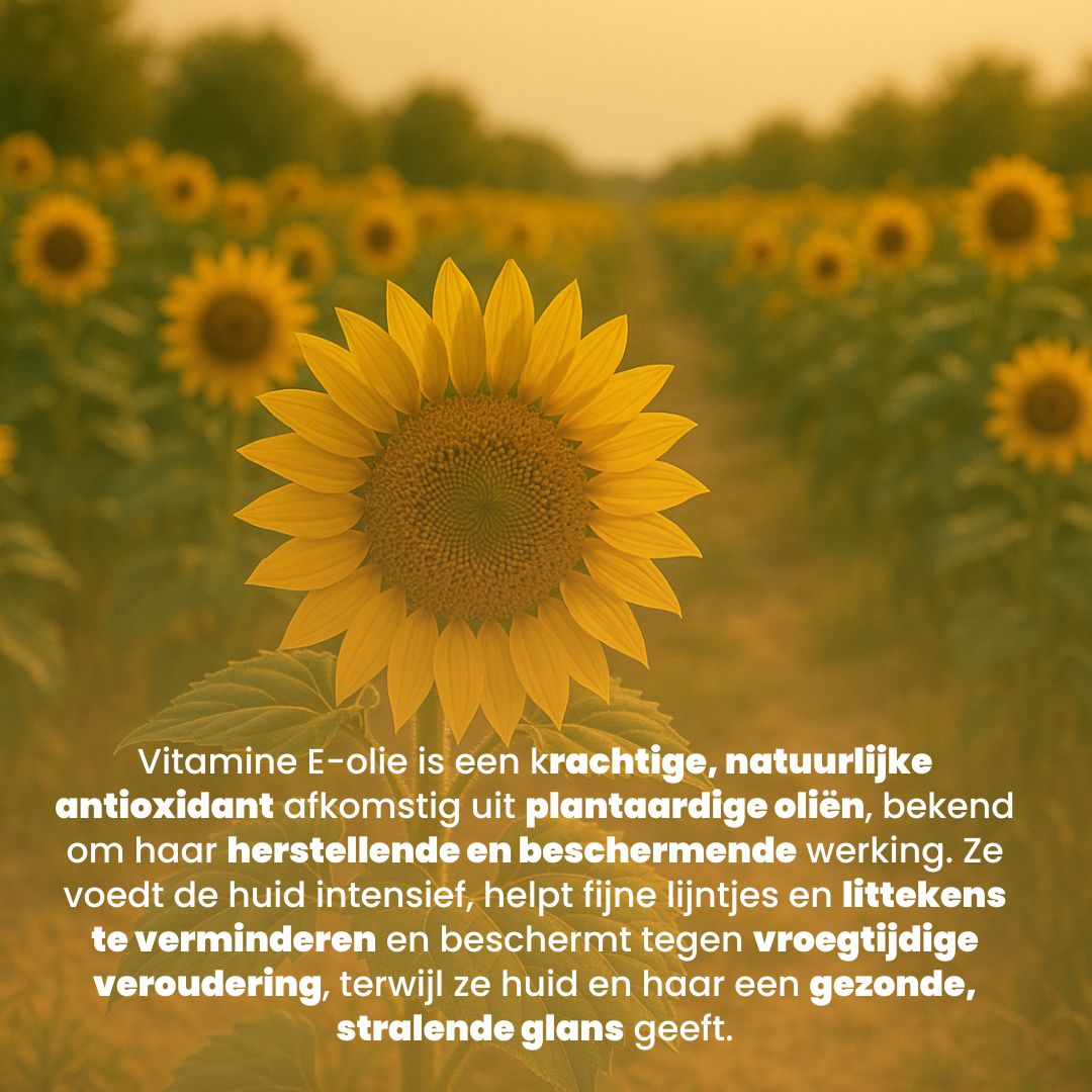 Vitamin E olie (100ML) 100% Puur & Koudgeperst