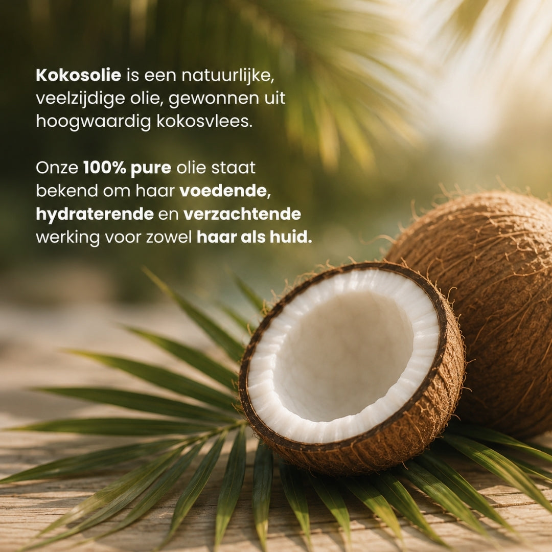 Kokos Olie - 100% Puur & Koudgeperst