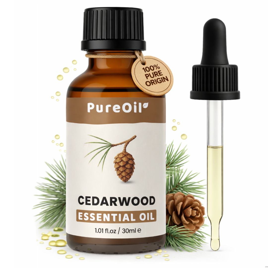 Cederhout Olie (30ML) 100% Puur & Stoomgedestilleerd