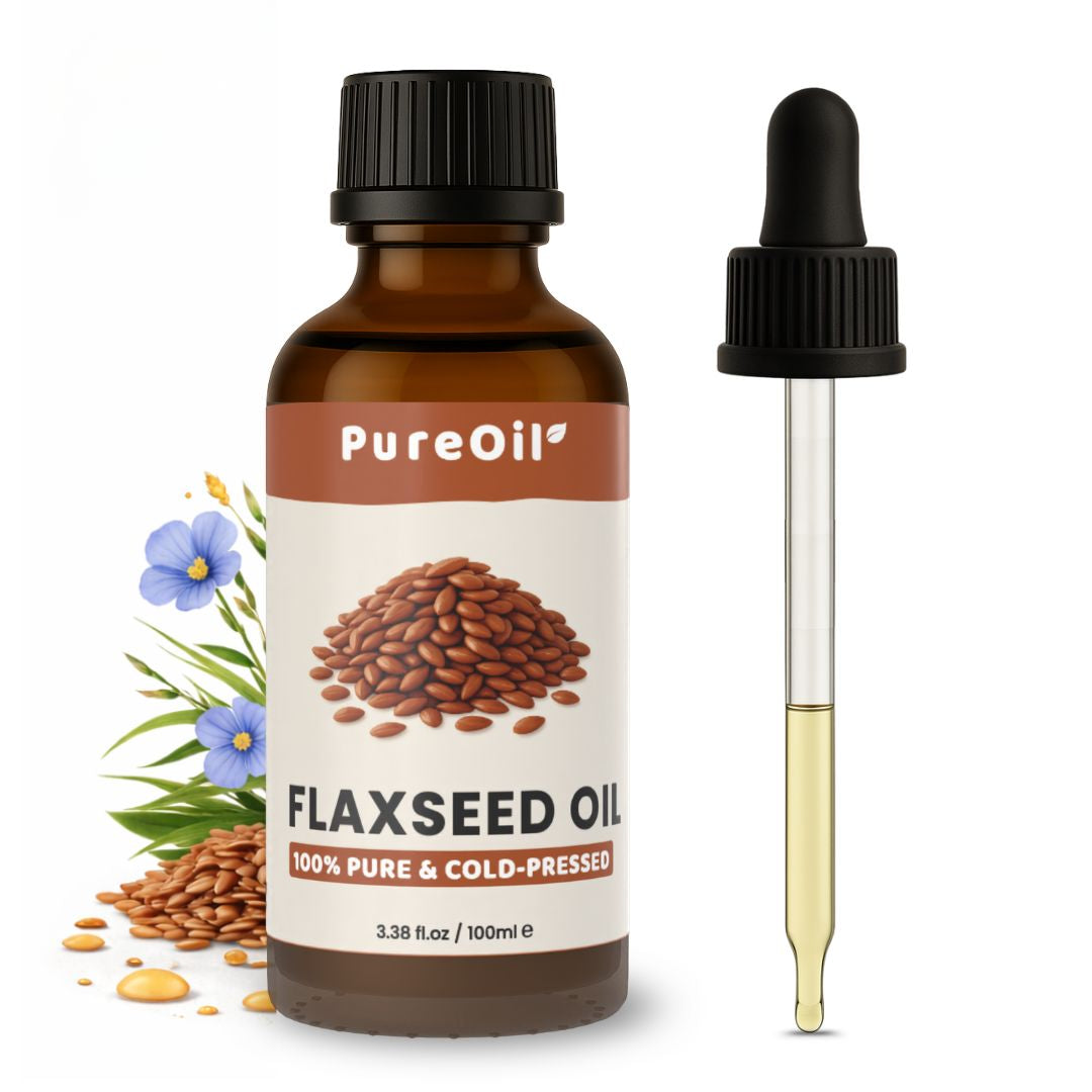 Lijnzaad Olie (100ML) – 100% Puur & Koudgeperst