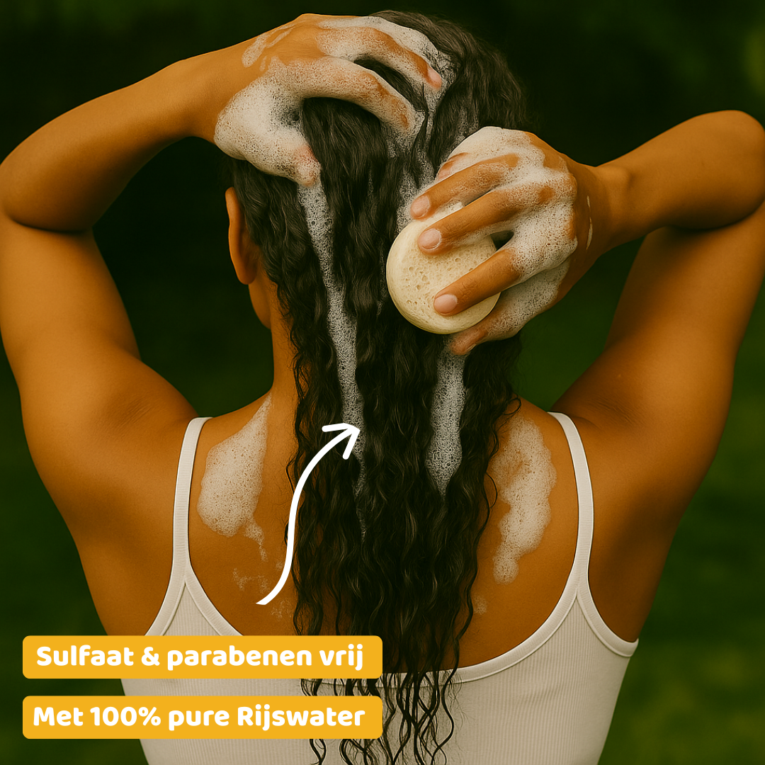 Rijst Water Shampoo Bar - 100% Natuurlijk