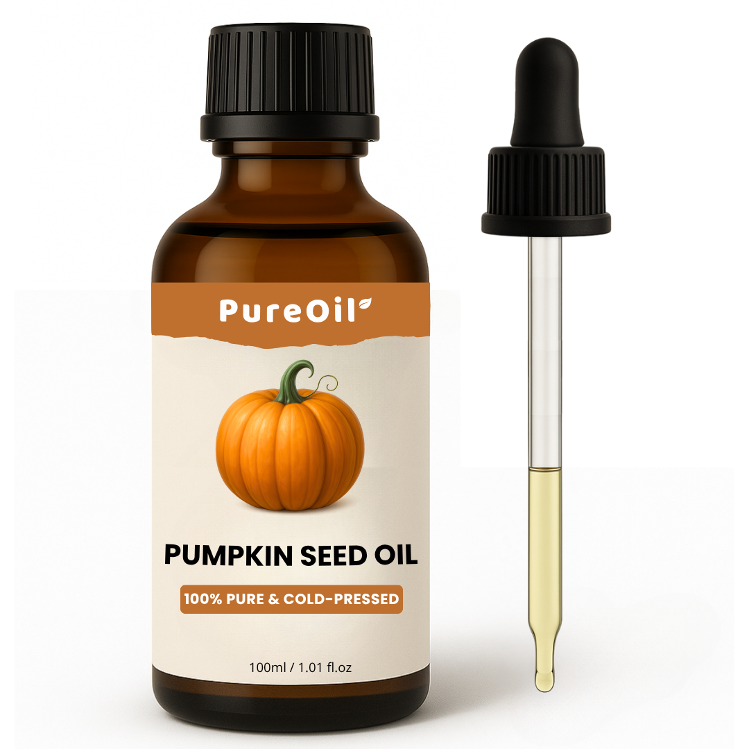 Pompoen Zaad Olie (100ML) - 100% Puur & Koudgeperst