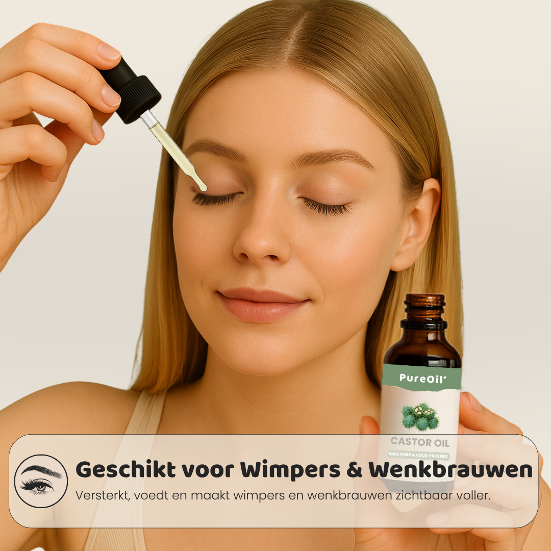 Castor Olie (100ML) - 100% Puur & Koudgeperst