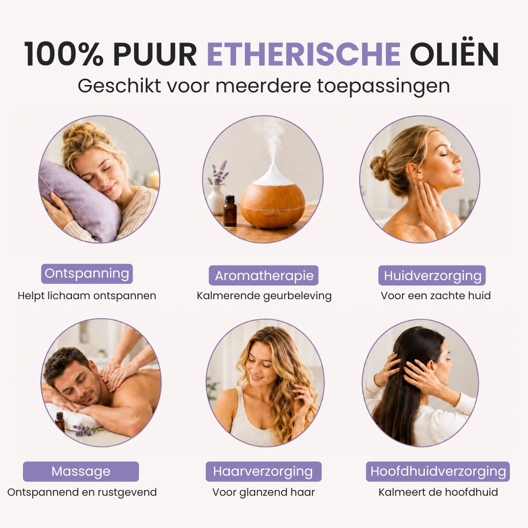 Kit d'huiles essentielles : Calmantes et relaxantes