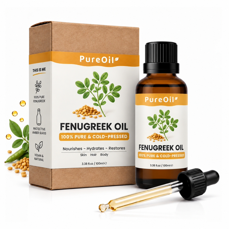 Fenegriek Oil (100ML) 100% Puur & Koudgeperst