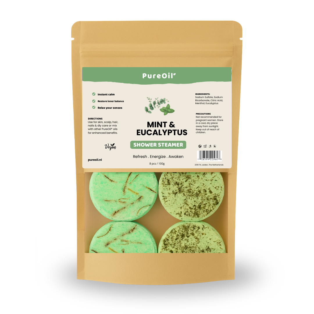 Shower Steamer - Met 100% Pure Eucalyptus & Mint Olie
