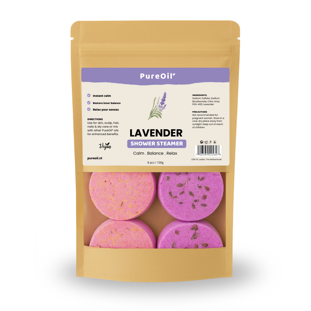 Shower Steamer - Met 100% Pure Jasmijn & Lavendel Olie