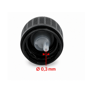 Kindveilige Druppeldop DIN18 0,3mm - 20 stuks