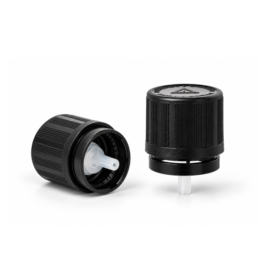 Kindveilige Druppeldop DIN18 0,3mm - 20 stuks