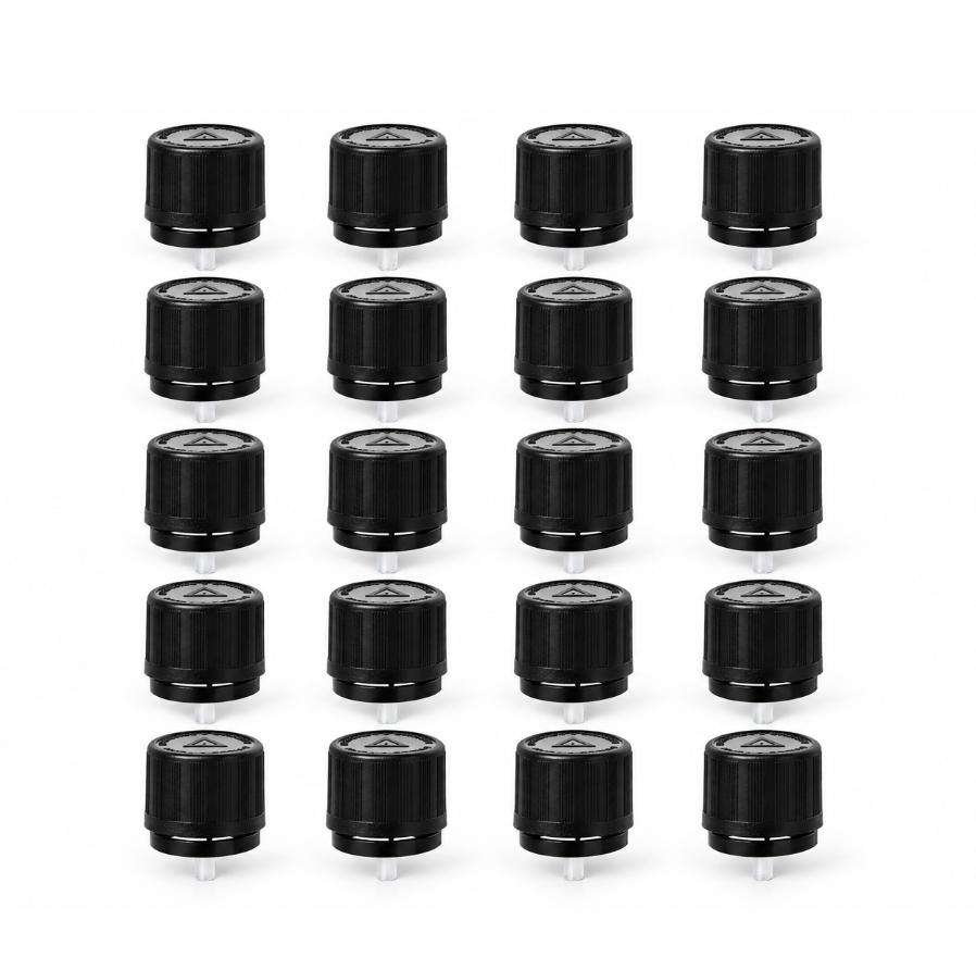 Kindveilige Druppeldop DIN18 0,3mm - 20 stuks