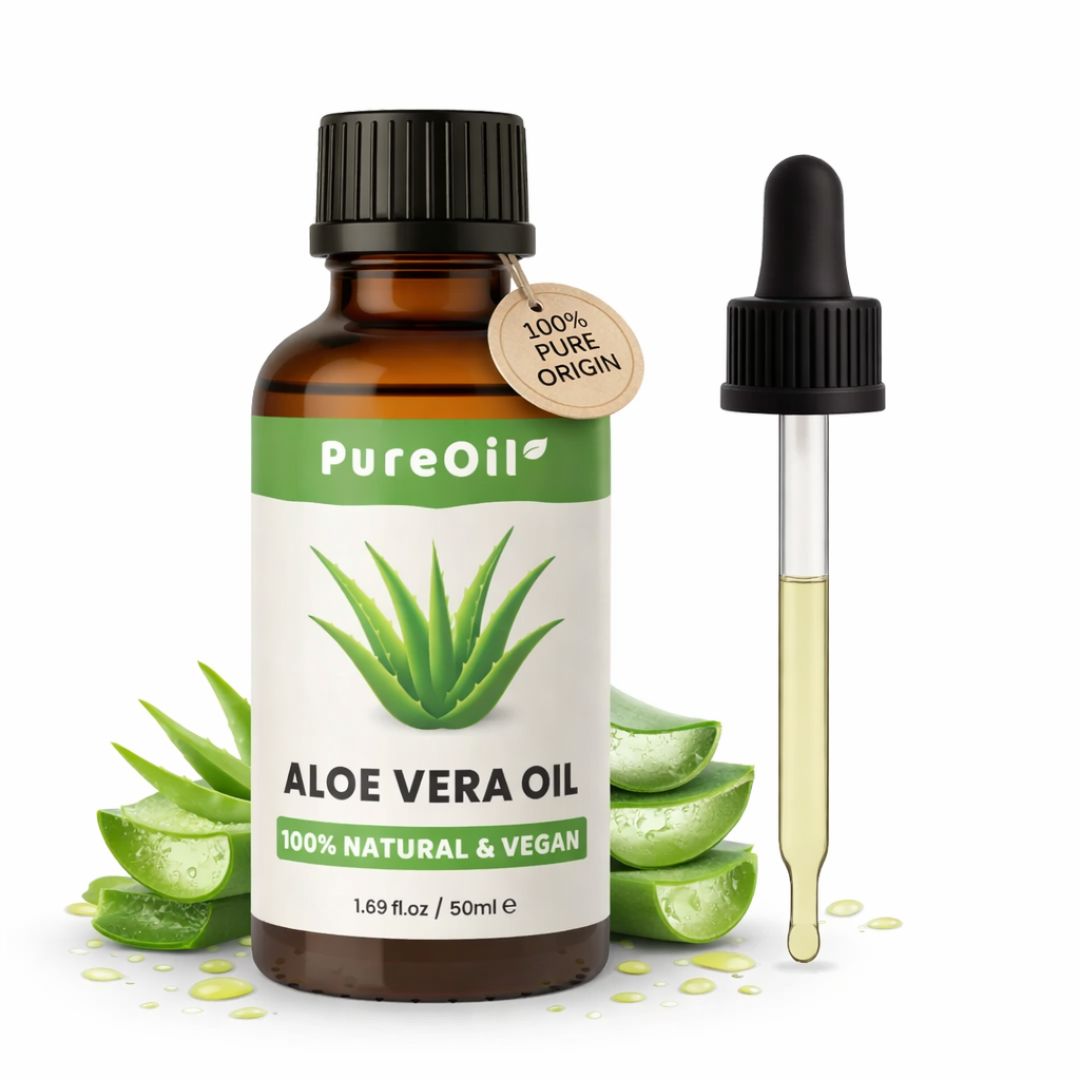 Aloë Vera Olie (50ML) – 100% Puur & Natuurlijk