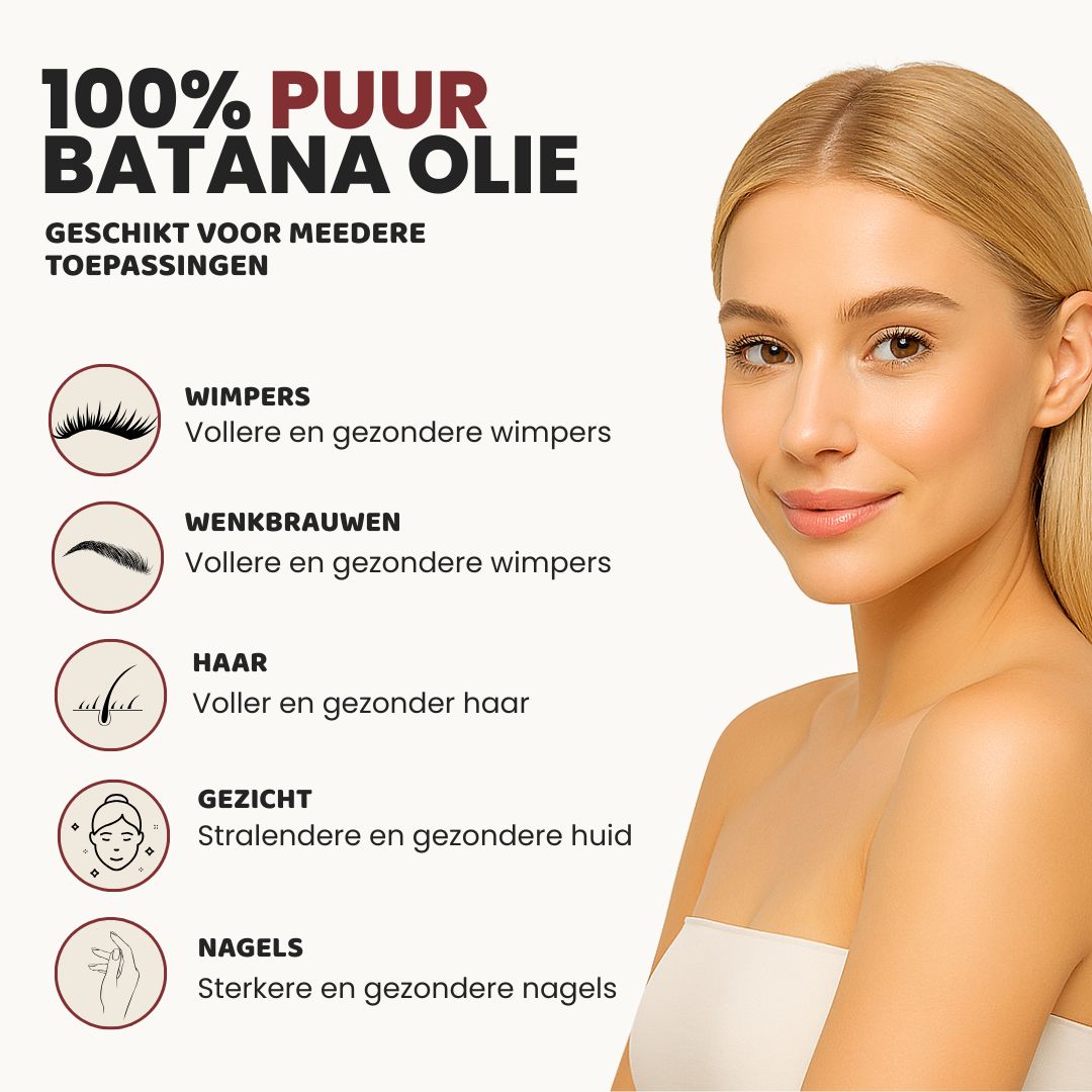 Batana Olie (100ml) 100% Puur & Koudgeperst