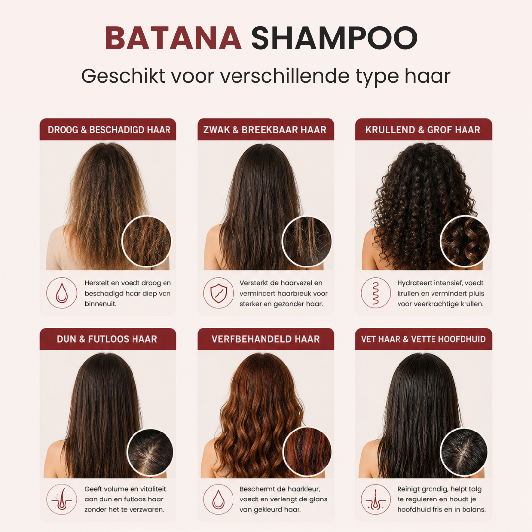 Batana Shampoo (300ML) - Met 100% Natuurlijk Ingrediënten
