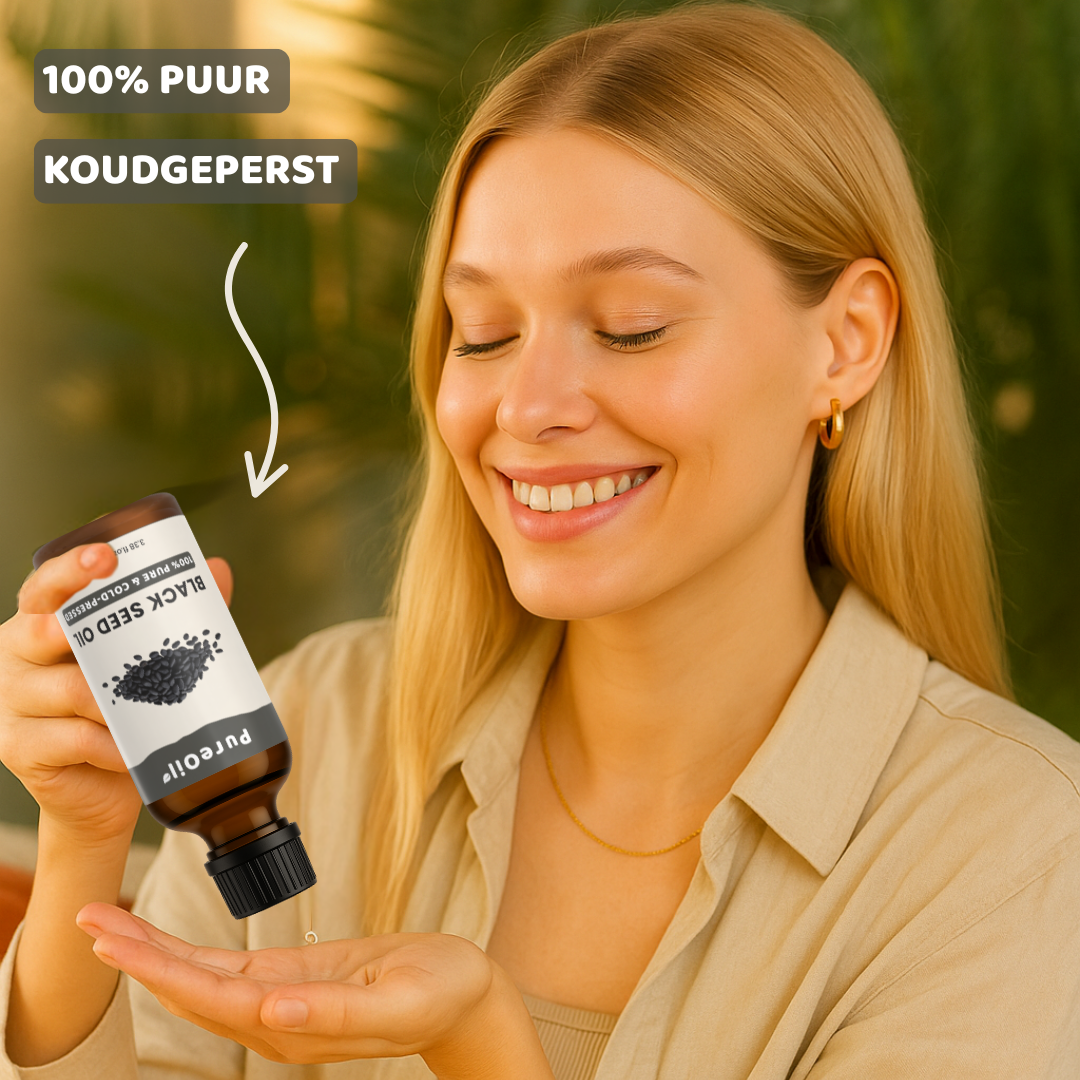 Zwarte Zaad Olie (100ML) 100% Puur & Koudgeperst