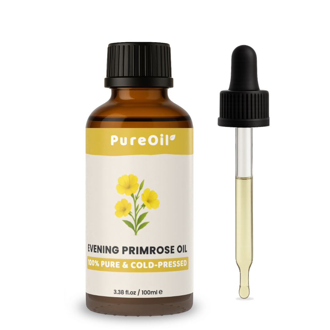 Teunisbloem Olie (100ML) - 100% Puur & Koudgeperst