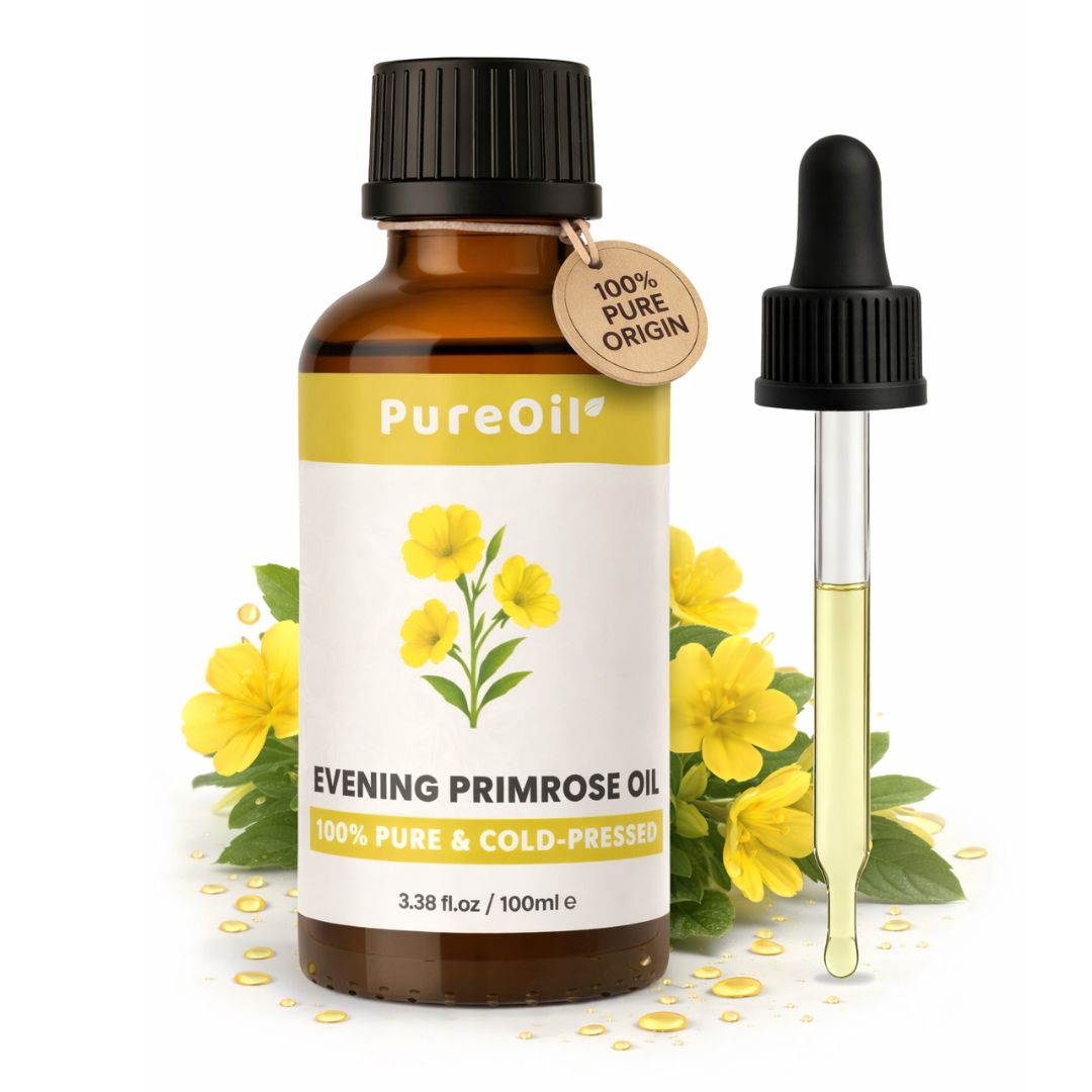 Teunisbloem Olie (100ML) - 100% Puur & Koudgeperst