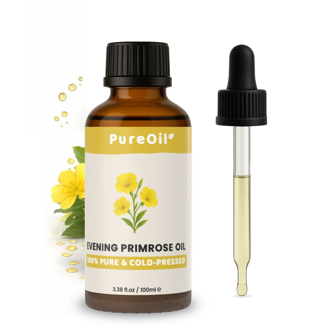 Teunisbloem Olie (100ML) - 100% Puur & Koudgeperst