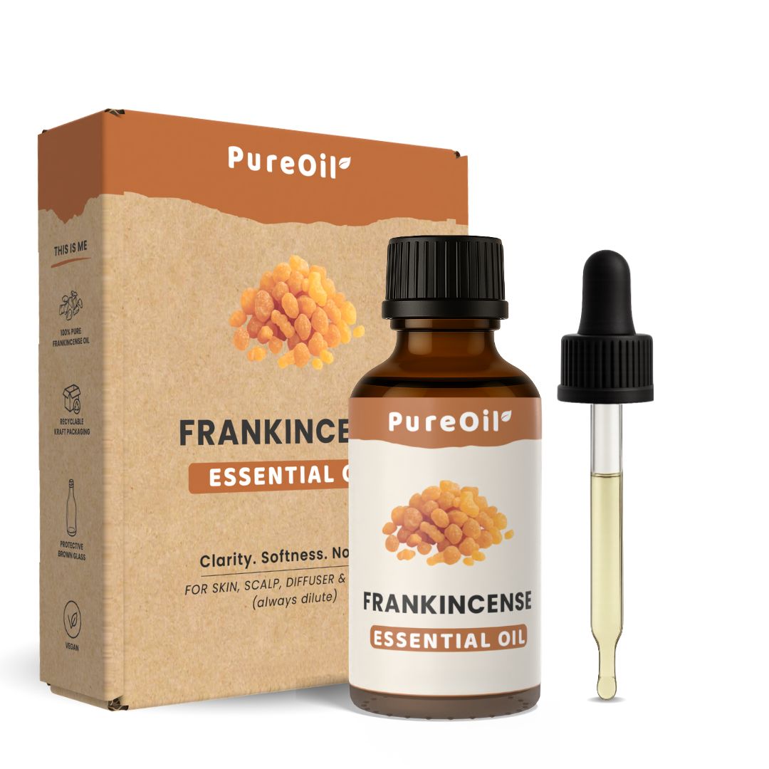Frankincense Etherische Olie 100% Puur & Stoomgedestilleerd