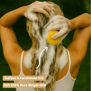 Ginger Shampoo Bar - 100% Natuurlijk