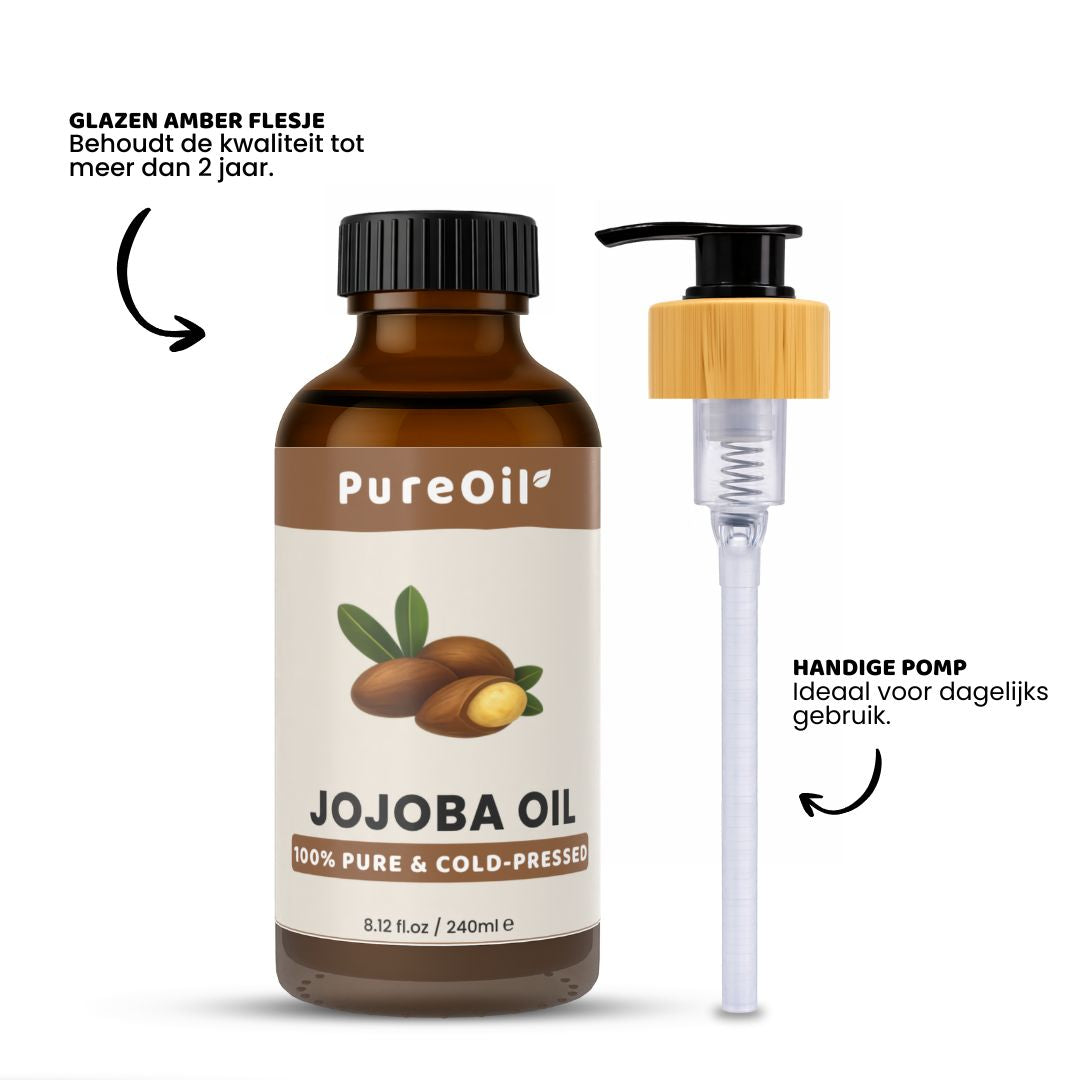 Jojoba Olie 100% Puur & Koudgeperst