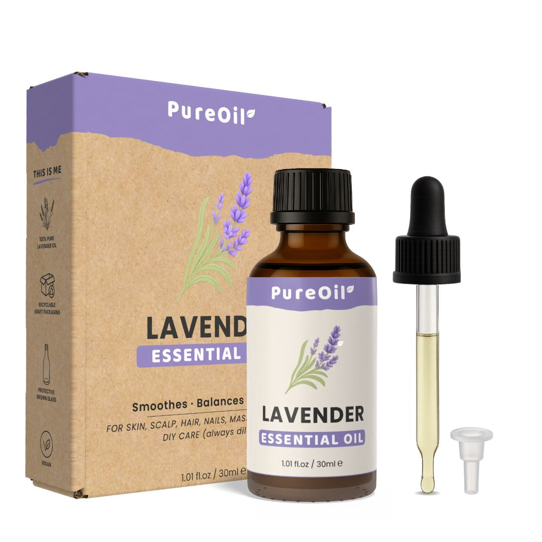 Lavendel Essentieel Olie (30ML) 100% Puur & Stoomgedestilleerd