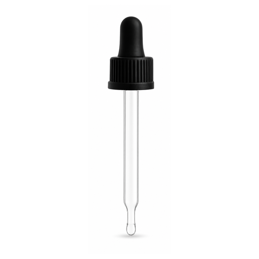 Pipet Dop - Zwart