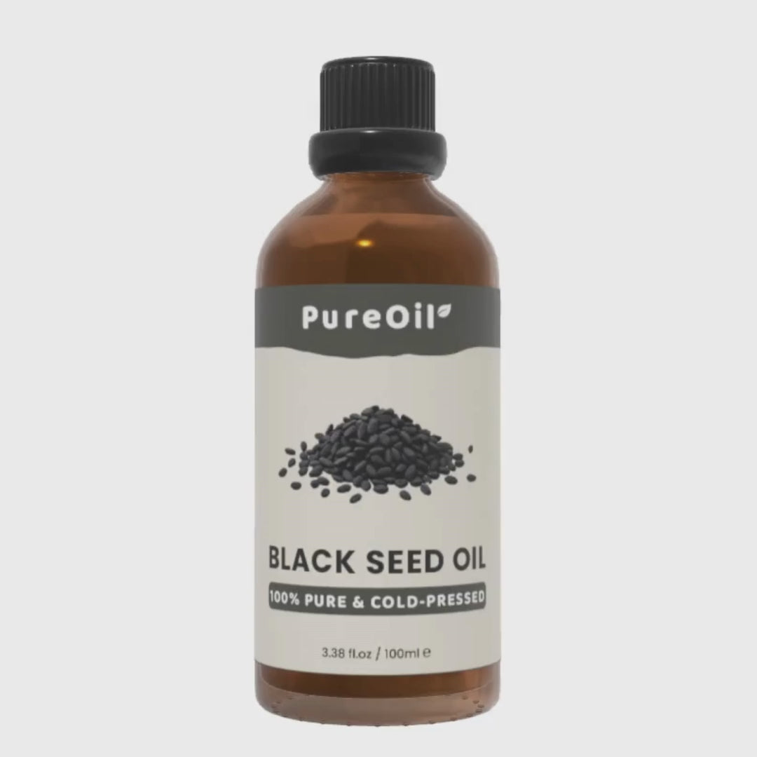 Zwarte Zaad Olie (100ML) 100% Puur & Koudgeperst