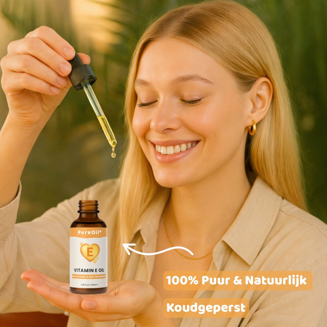 Vitamin E olie (100ML) 100% Puur & Koudgeperst
